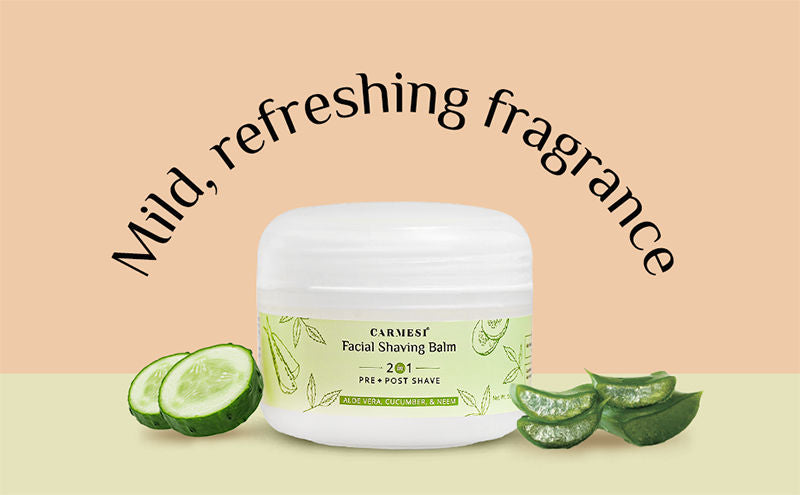 Carmesi Facial Shaving Balm 2-in-1 – Pre- and Post-Shave Care