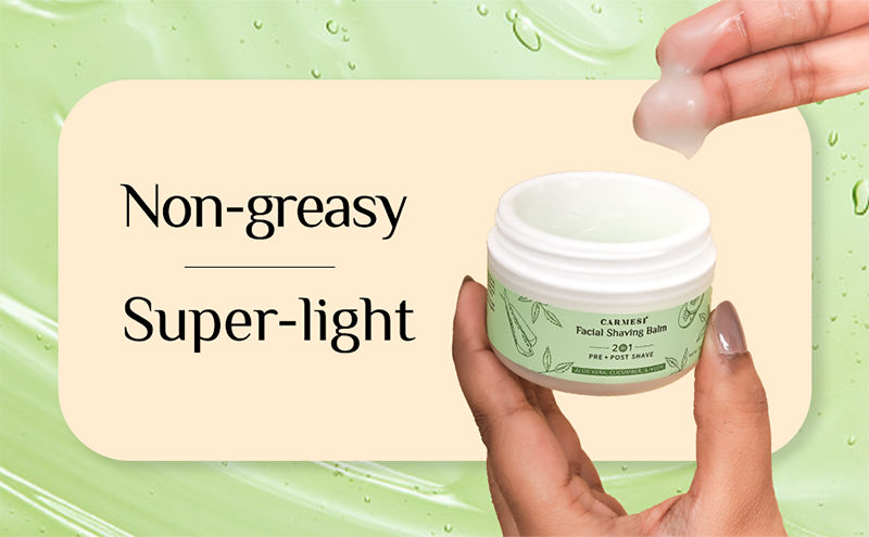 Carmesi Facial Shaving Balm 2-in-1 – Pre- and Post-Shave Care