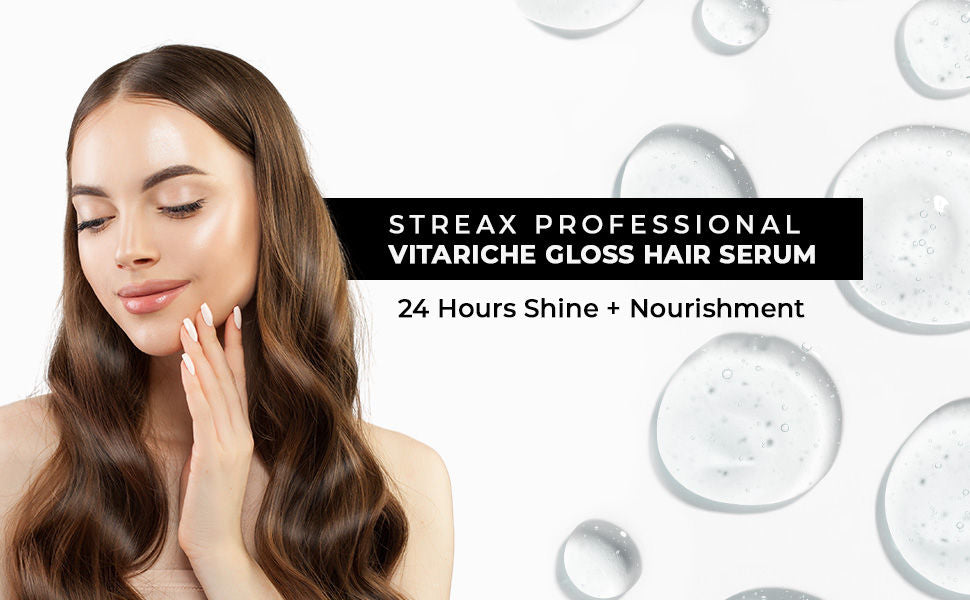 Streax Professional VitariChe Gloss Hair Serum – 45 ml