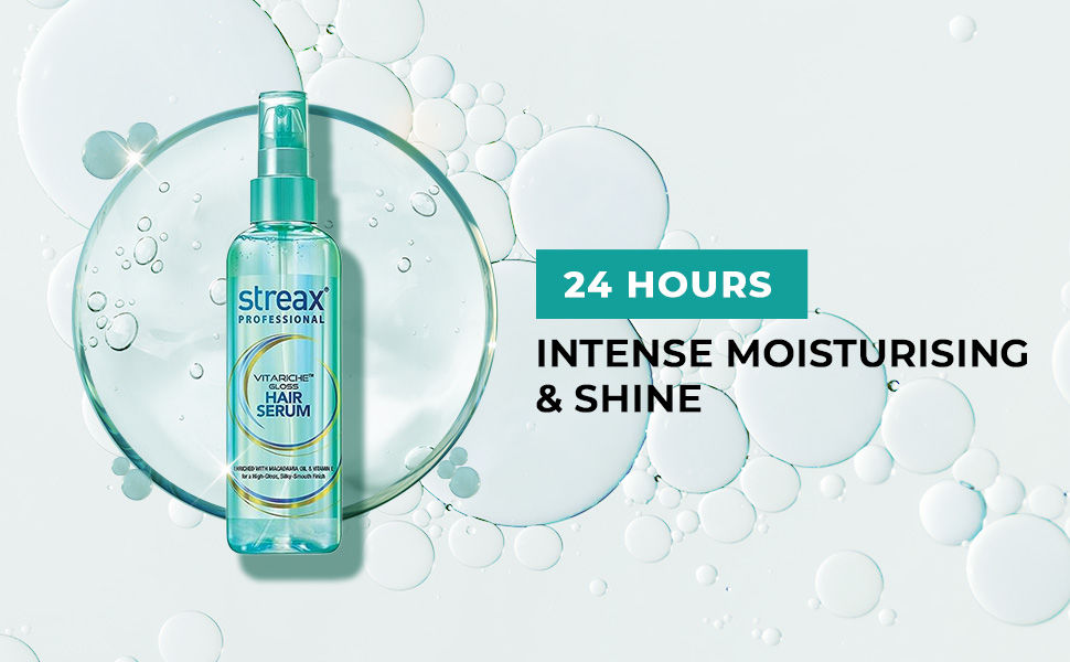 Streax Professional VitariChe Gloss Hair Serum – 45 ml