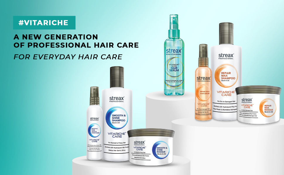 Streax Professional VitariChe Gloss Hair Serum – 45 ml