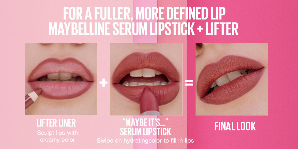 Maybelline New York Serum Lipstick Matte – 8HR Weightless Hydration, Bold Color (Pink 003 – Open Late) – 4.5 gm