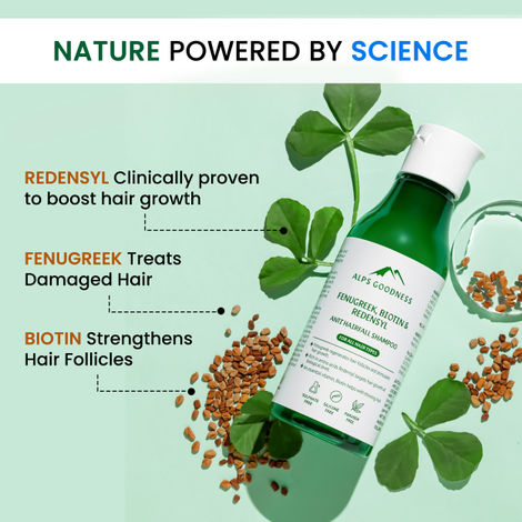 Alps Goodness Fenugreek, Biotin & Redensyl Anti-Hairfall Shampoo – 150 ml