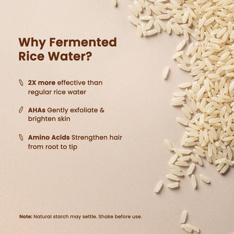 Alps Goodness Fermented Rice Water – Hair & Face Replenishing Keratin Elixir – 100 ml