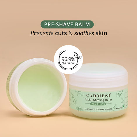 Carmesi Facial Shaving Balm 2-in-1 – Pre- and Post-Shave Care
