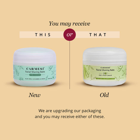 Carmesi Facial Shaving Balm 2-in-1 – Pre- and Post-Shave Care