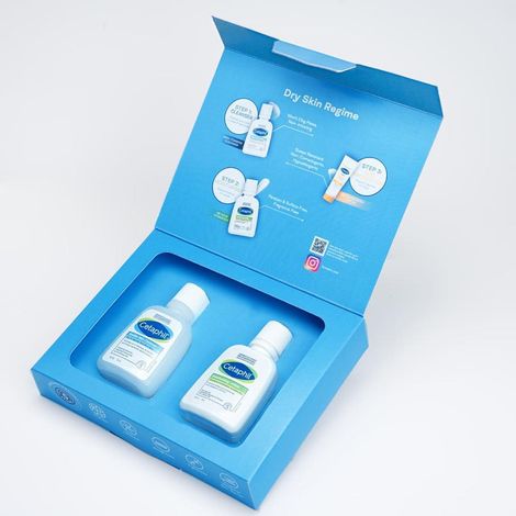 Cetaphil Mini Travel Pack for Sensitive Skin – Face Wash & Moisturizer 50 ml