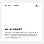 CureSkin Eye Brow and Lash Nourishing Growth Oil – 7 ml