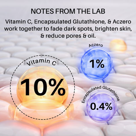 DERMDOC 10% Vitamin C Face Serum Glow Pods (Pack of 20 * 0.5 ml Each) (10 ml) | Potent Face Serum Sachets | Travel-Friendly | Brightening | Fights Dark Spots, Pigmentation & Dull Skin | Serum For Acne