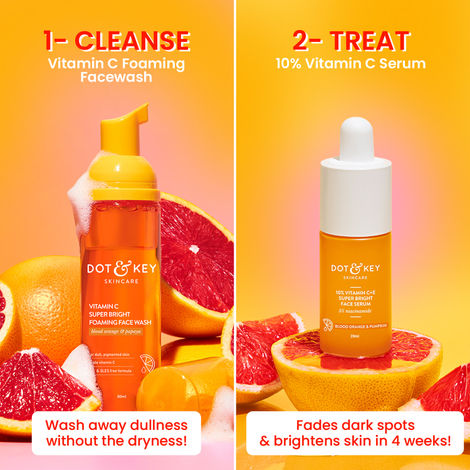 Dot & Key CSMS Vitamin C Bestseller Combo – Face Essentials Pack