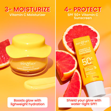 Dot & Key CSMS Vitamin C Bestseller Combo – Face Essentials Pack