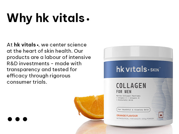 HK Vitals Collagen for Men – Marine Collagen Powder