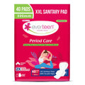 Everteen XXL Sanitary Napkin Pads with Cottony-Soft Top Layer – Enriched with Neem and Safflower – 40 Pads, 320 mm