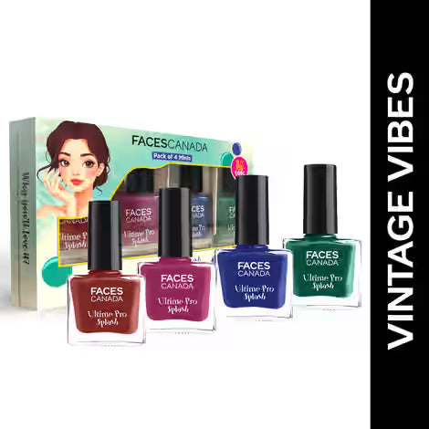 Faces Canada Ultime Pro Splash Mini Combo – Vintage Vibes – 20 ml