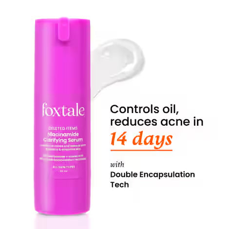 Foxtale Deleted Items Niacinamide Clarifying Serum – 30 ml