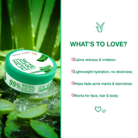 Good Vibes Aloe Vera Multipurpose Gel – 200 gm