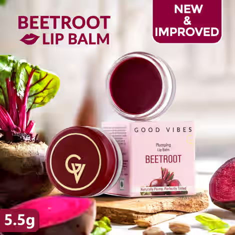 Good Vibes Beetroot Plumping Lip Balm – 5.5 gm