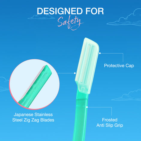 Good Vibes Glow & Facial Razor for Women 4-in-1 – 1 Pc