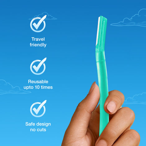 Good Vibes Glow & Facial Razor for Women 4-in-1 – 1 Pc