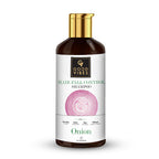 Good Vibes Onion Hairfall Control Shampoo with Keratin, Corn, Wheat Protein & Soy – 300 ml