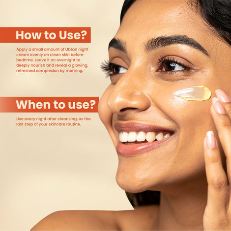 Good Vibes Serum Powered Beauty De-Tan Glow Night Cream Ubtan – 50 g