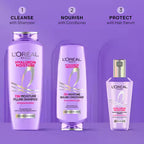 L’Oréal Paris Hyaluron Power Trio – Hydrating Hair Care Combo (Shampoo 340 ml, Conditioner 180 ml & Hair Serum 80 ml)