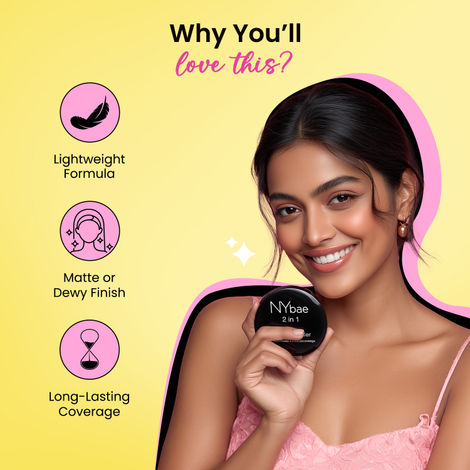 NY Bae 2-in-1 Magic Compact Powder – 9 g