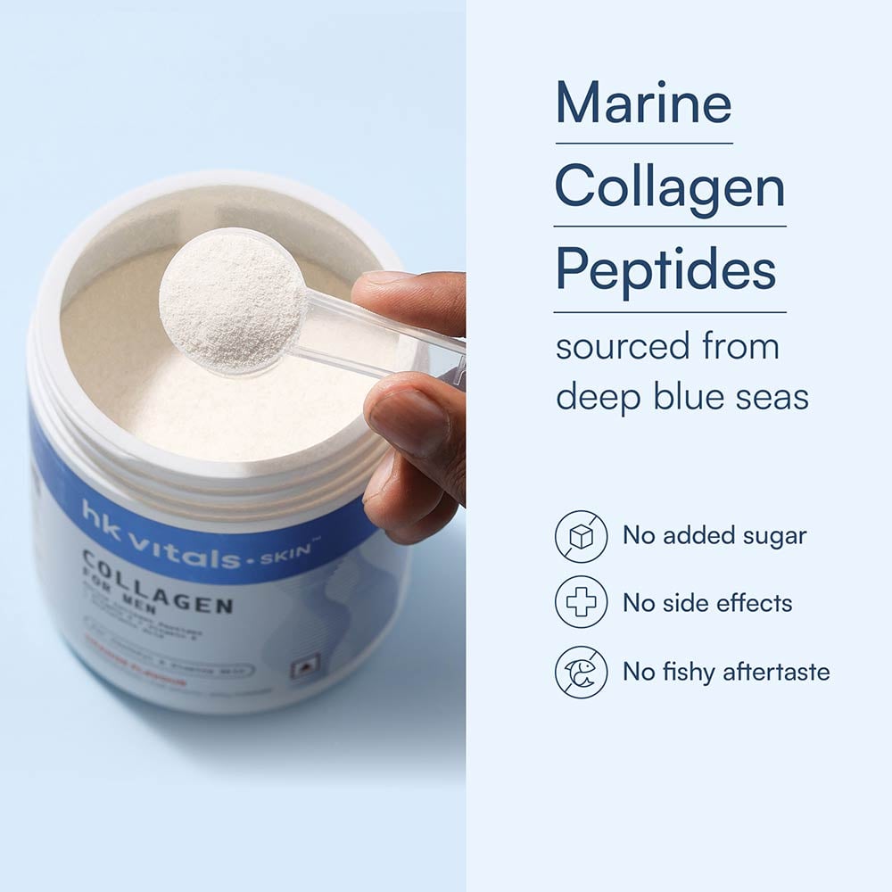 HK Vitals Collagen for Men – Marine Collagen Powder