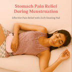 Period Cramp Relief Device for Women – Rechargeable Heating Pad with Vibration