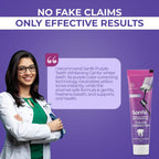 Sanfe Purple Teeth Whitening Gel – Instant Stain Removal & Brightening, 30 gm