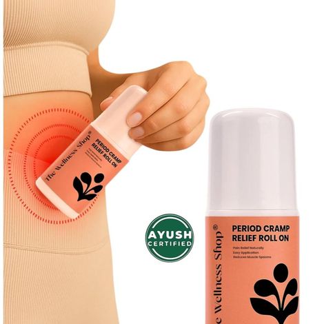 The Wellness Shop Period Cramp Relief Roll-On – 40 ml